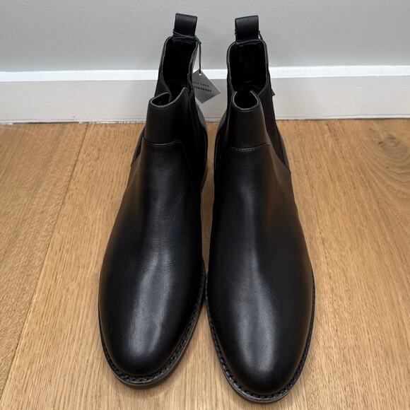 NWT Cole Haan Women's Nora Bootie Black Leather Ankle Chelsea Boot W22260 - Picture 4 of 10